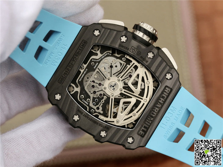 Replica Richard Mille RM11-03 1:1 Best Edition KV Factory Blue Strap
