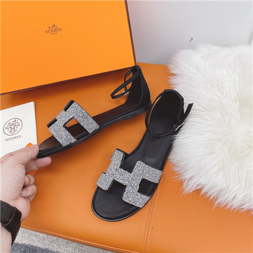 H**me5 flat sandals womens