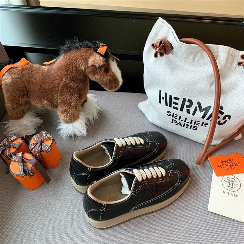 H**me5 Birkin Replica vintage sneakers Black