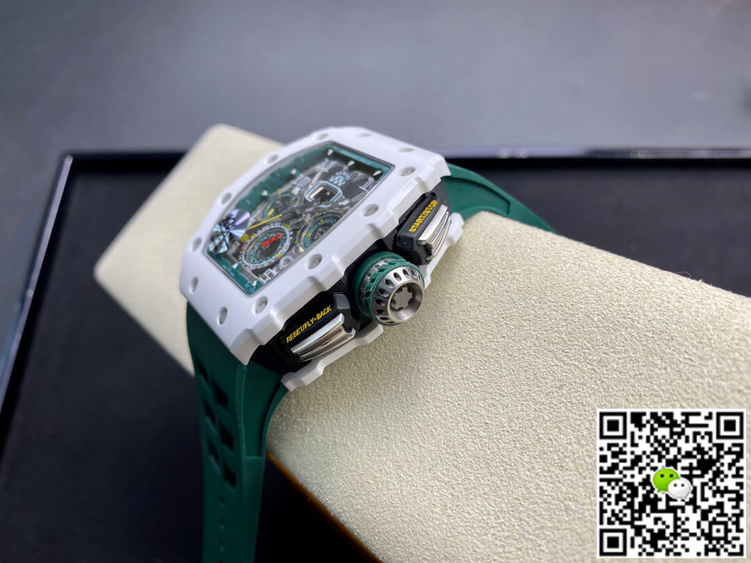 Replica Richard Mille RM011-03 1:1 Best Edition KV Factory Green Strap