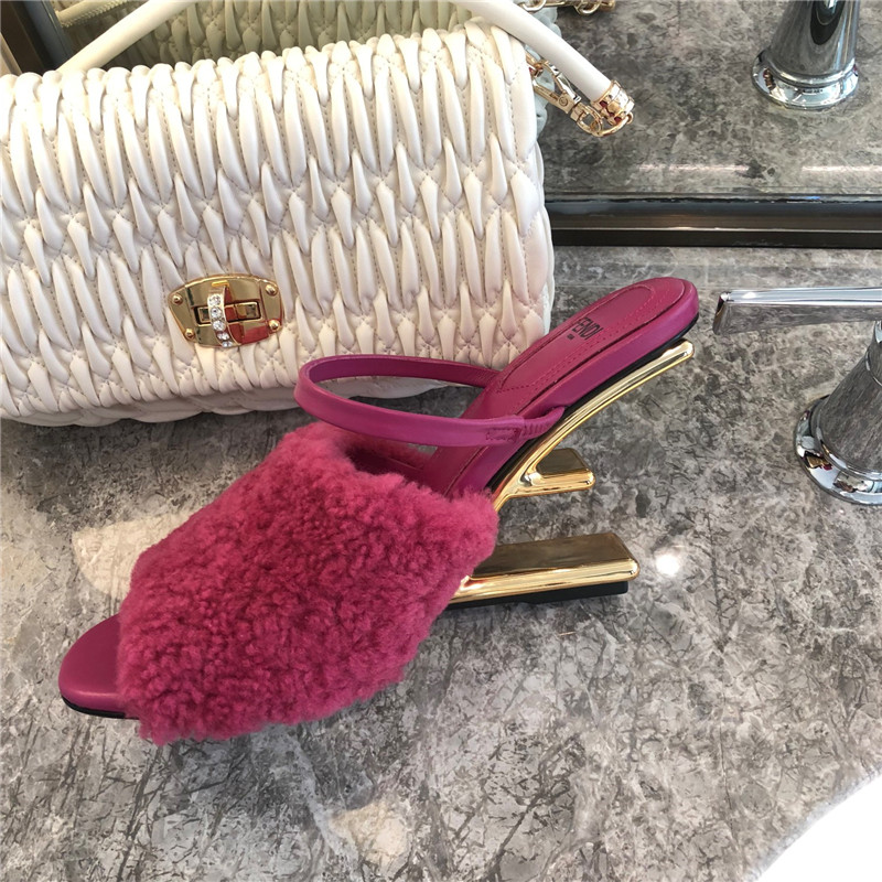 F**di first high-heeled sandal