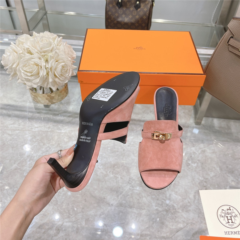 H**me5 Sandals Dupe spring and summer new texture sandals