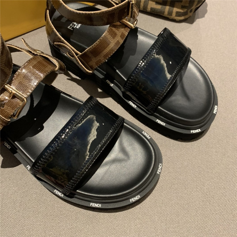 F**di Platform Sandals