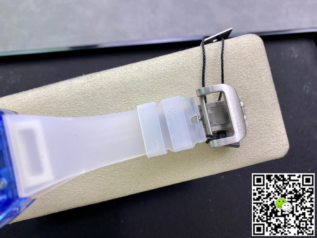 Replica Richard Mille RM12-01 1:1 Best Edition RM Factory Tourbillon Sapphire Clear Version