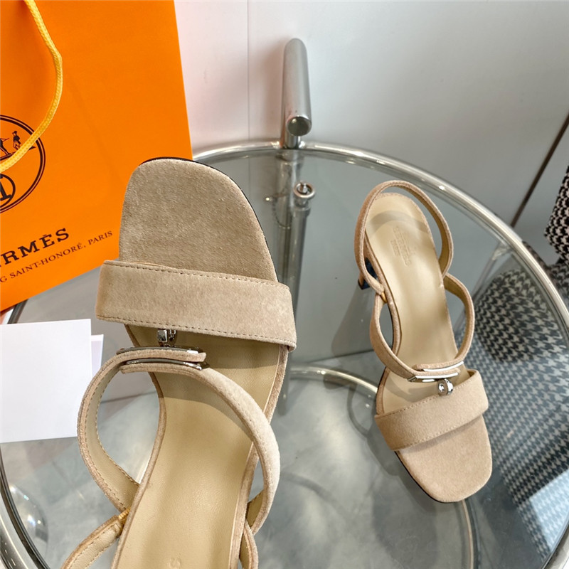 H**me5 Glamor Kelly buckle high-heeled sandals