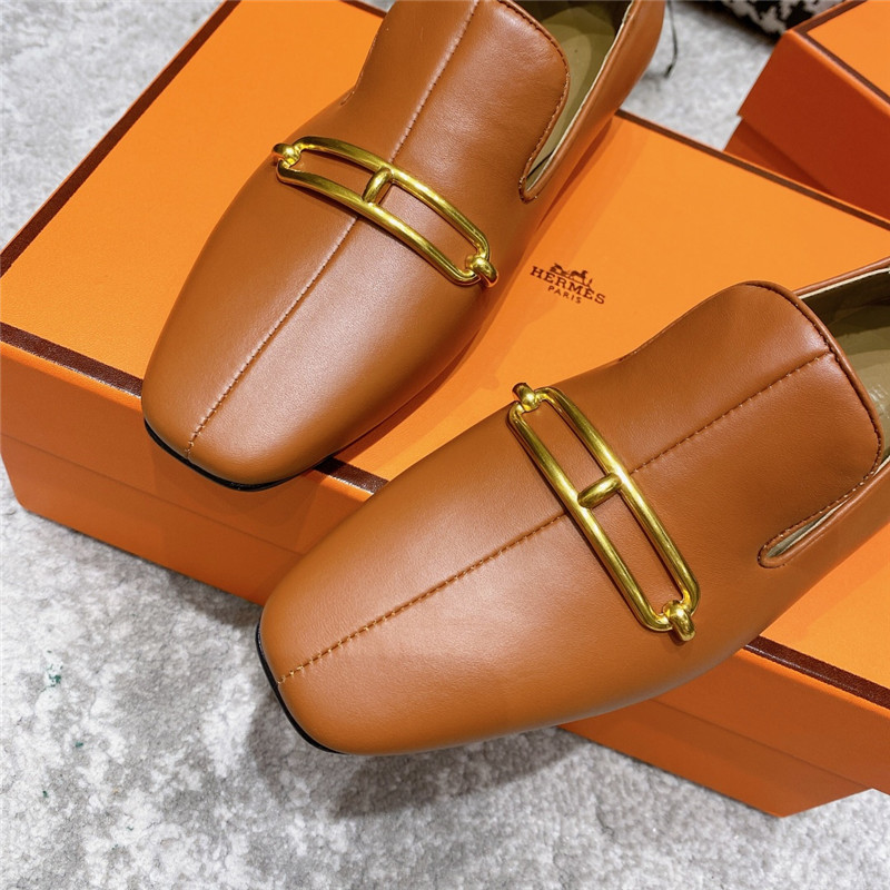 H**me5 muller flat shoes