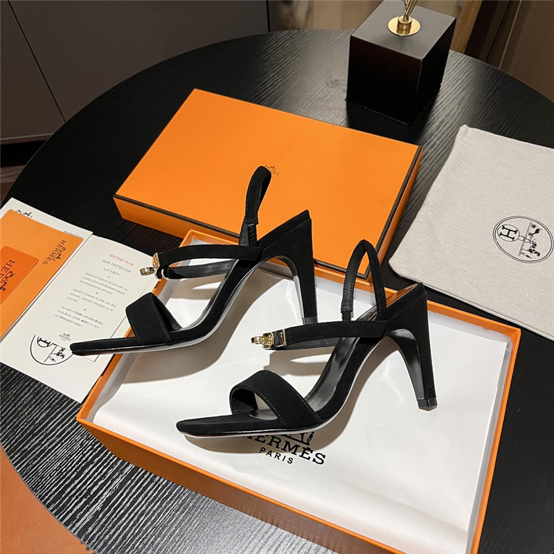 H**me5 Sandals Dupe classic H high-heeled sandals