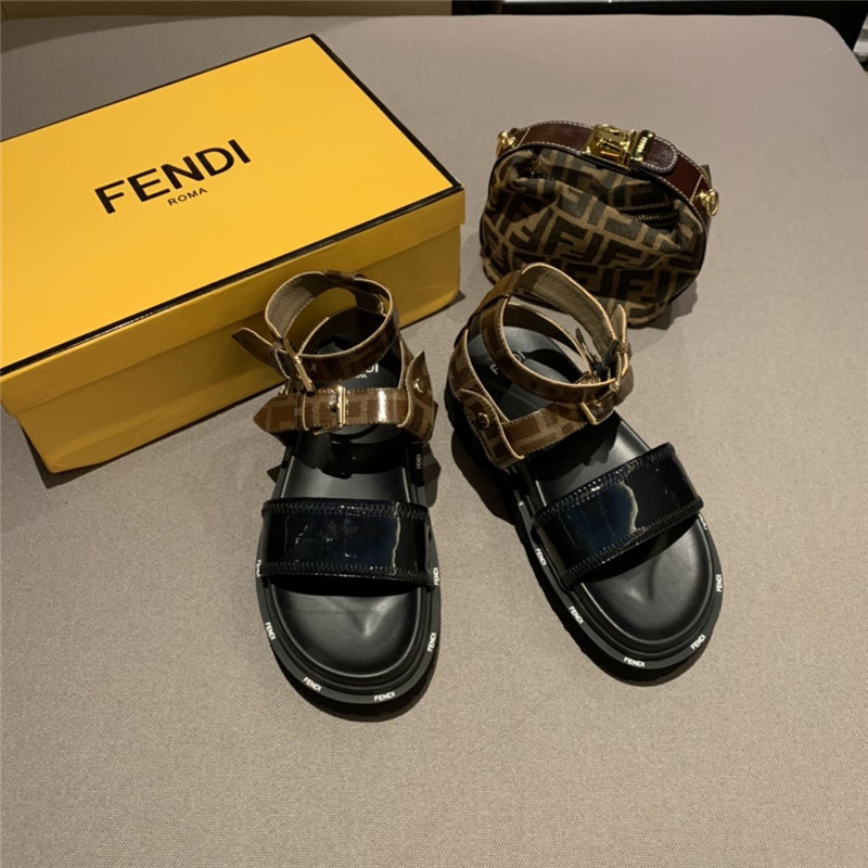 F**di Platform Sandals