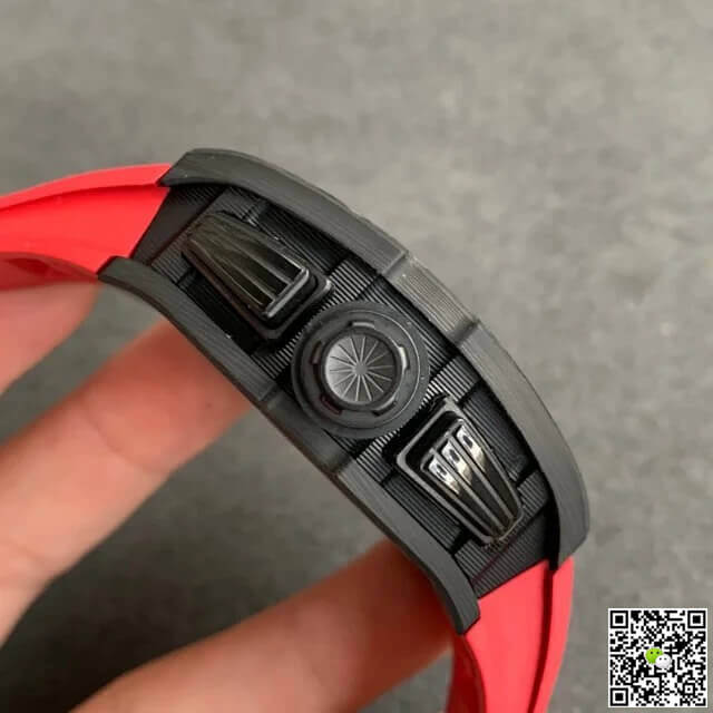 Replica Richard Mille RM-011 1:1 Best Edition KV Factory V2 Black Forged Carbon Case
