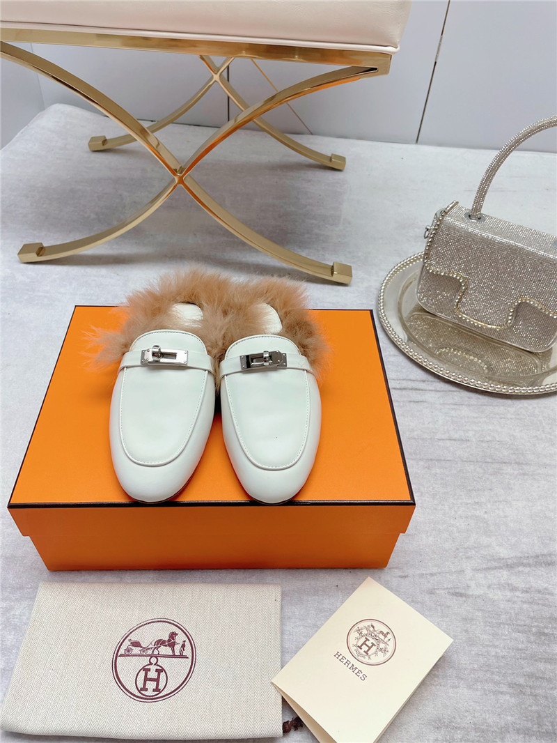 H**me5 classic wool slippers