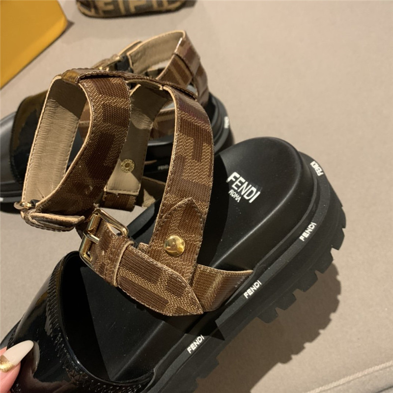F**di Platform Sandals