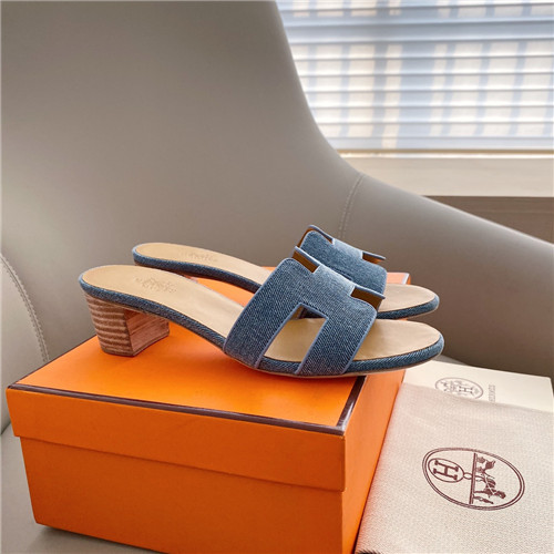 H**me5 oasis denim sandals