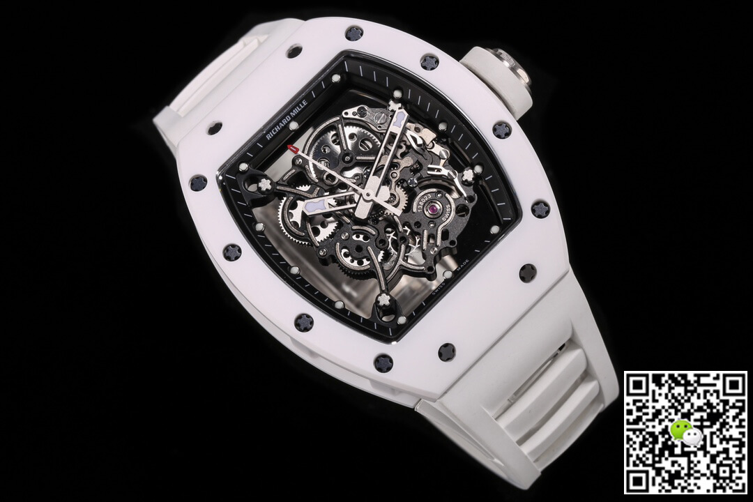 Replica Richard Mille RM-055 1:1 Best Edition BBR Factory Ceramic Case