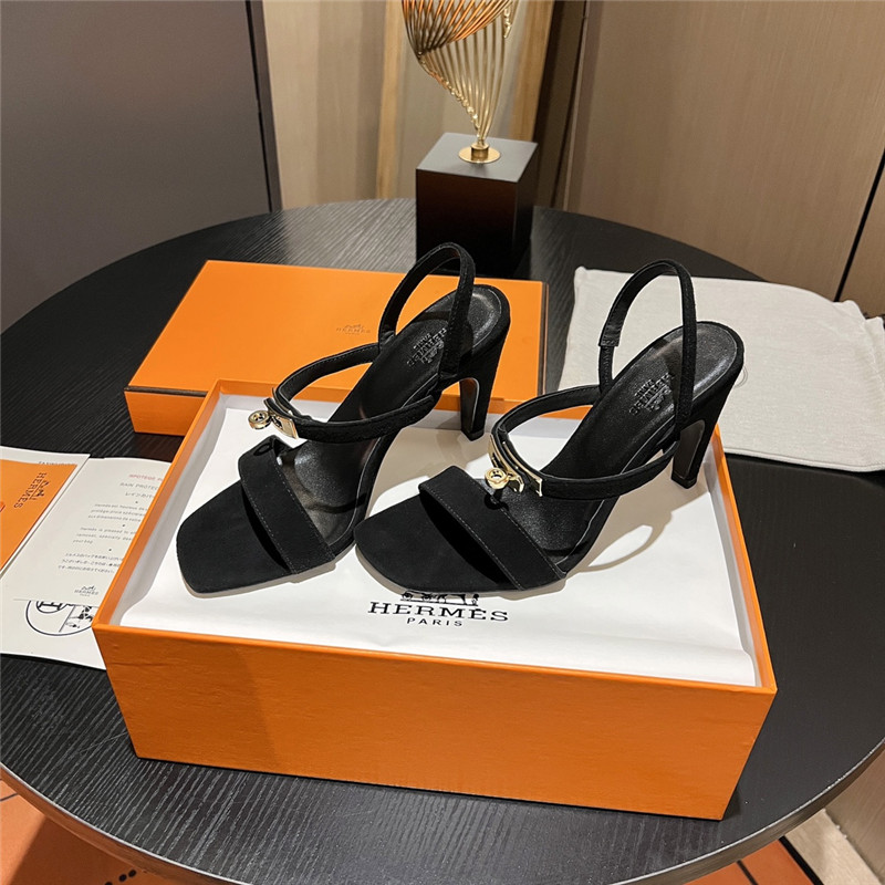 H**me5 Sandals Dupe classic H high-heeled sandals