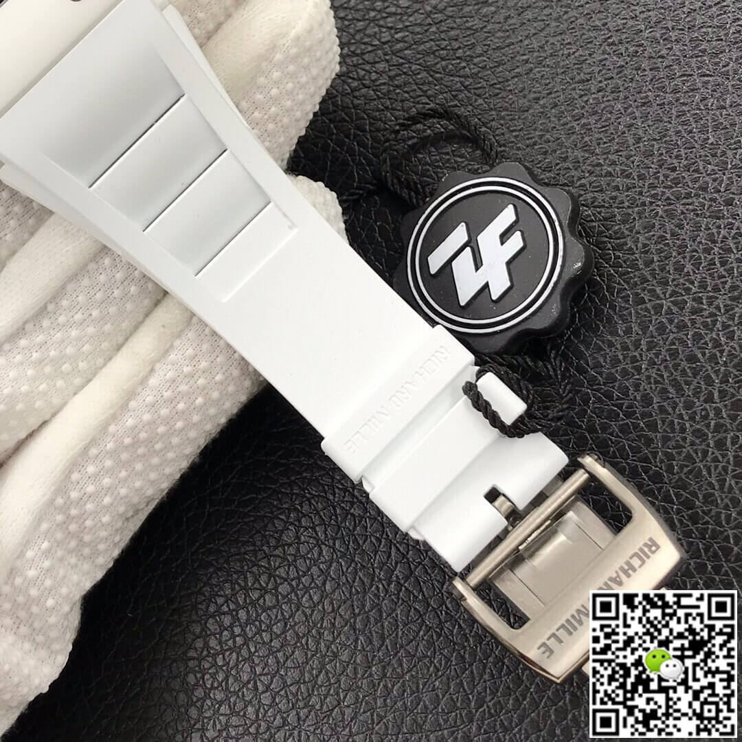 Replica Richard Mille RM055 1:1 Best Edition ZF Factory White Ceramic