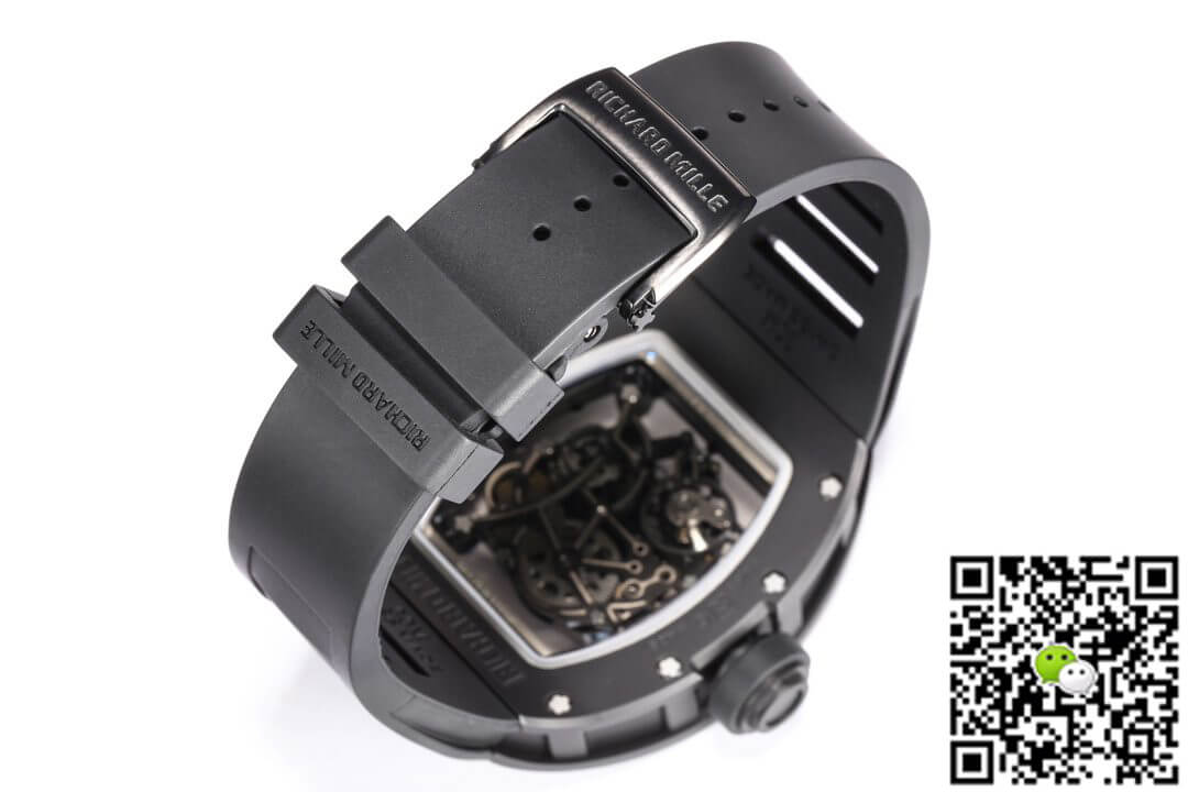 Replica Richard Mille RM-055 1:1 Best Edition BBR Factory V2 Black Ceramic Case