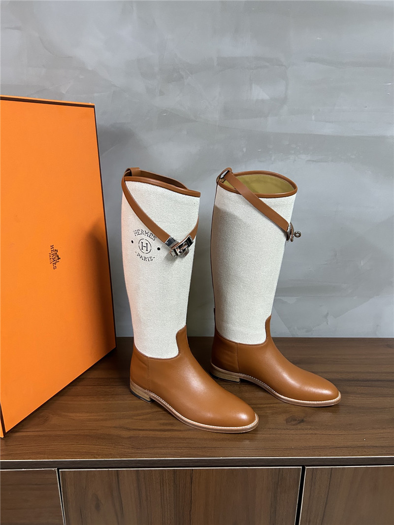 H**me5 Birkin Replica autumn and winter new classic long boots