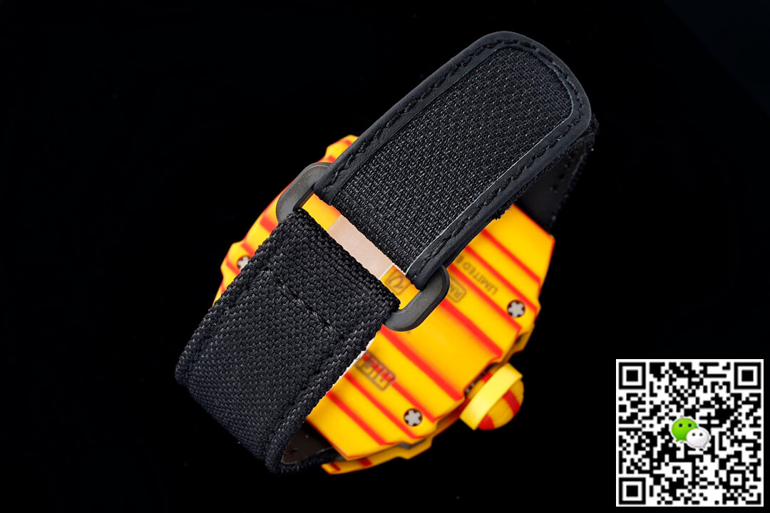 Replica Richard Mille RM27-03 Rafael Nadal Tourbillon 1:1 Best Edition RM Factory Black Strap