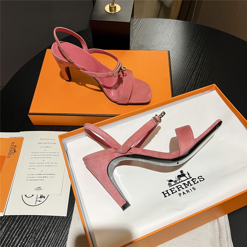 H**me5 Sandals Dupe classic H high-heeled sandals