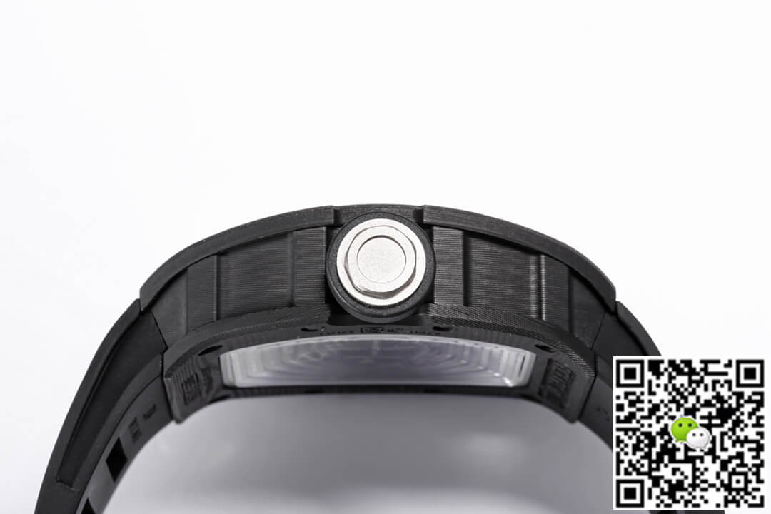 Replica Richard Mille RM055 NTPT 1:1 Best Edition BBR Factory Black Carbon Fiber Dial