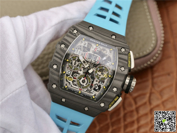 Replica Richard Mille RM11-03 1:1 Best Edition KV Factory Blue Strap