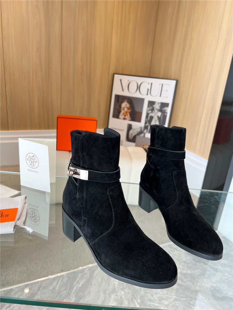 H**me5 Kelly Buckle Rider Boots