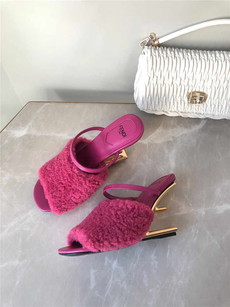 F**di first high-heeled sandal