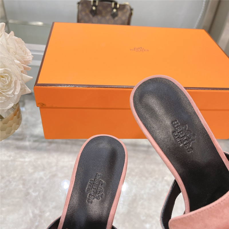 H**me5 Sandals Dupe spring and summer new texture sandals