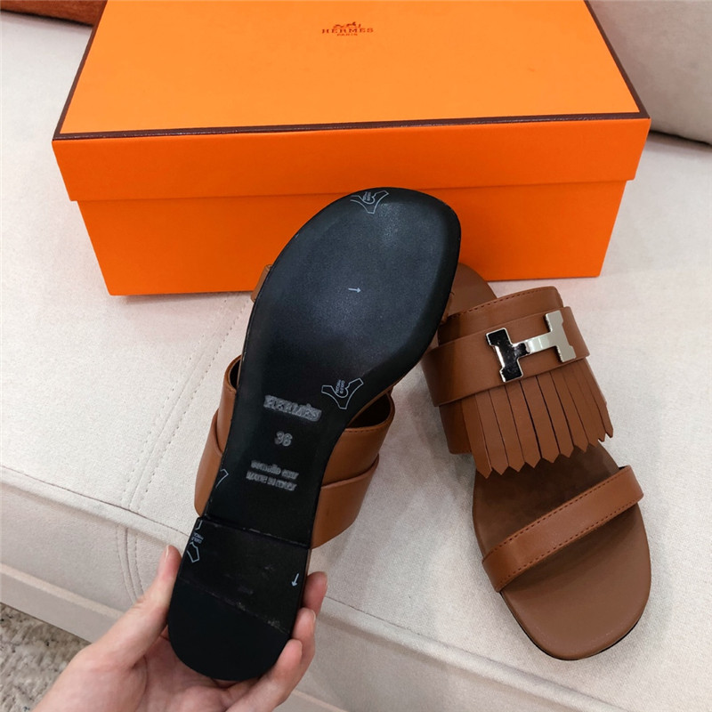 H**me5 H flat slipper sandals