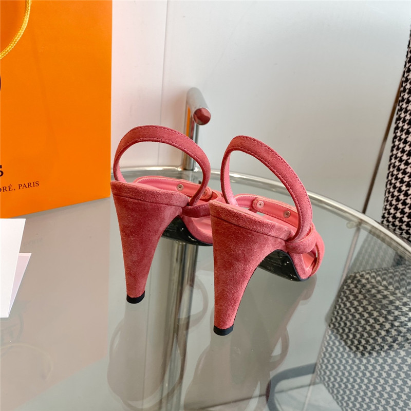 H**me5 Glamor Kelly buckle high-heeled sandals
