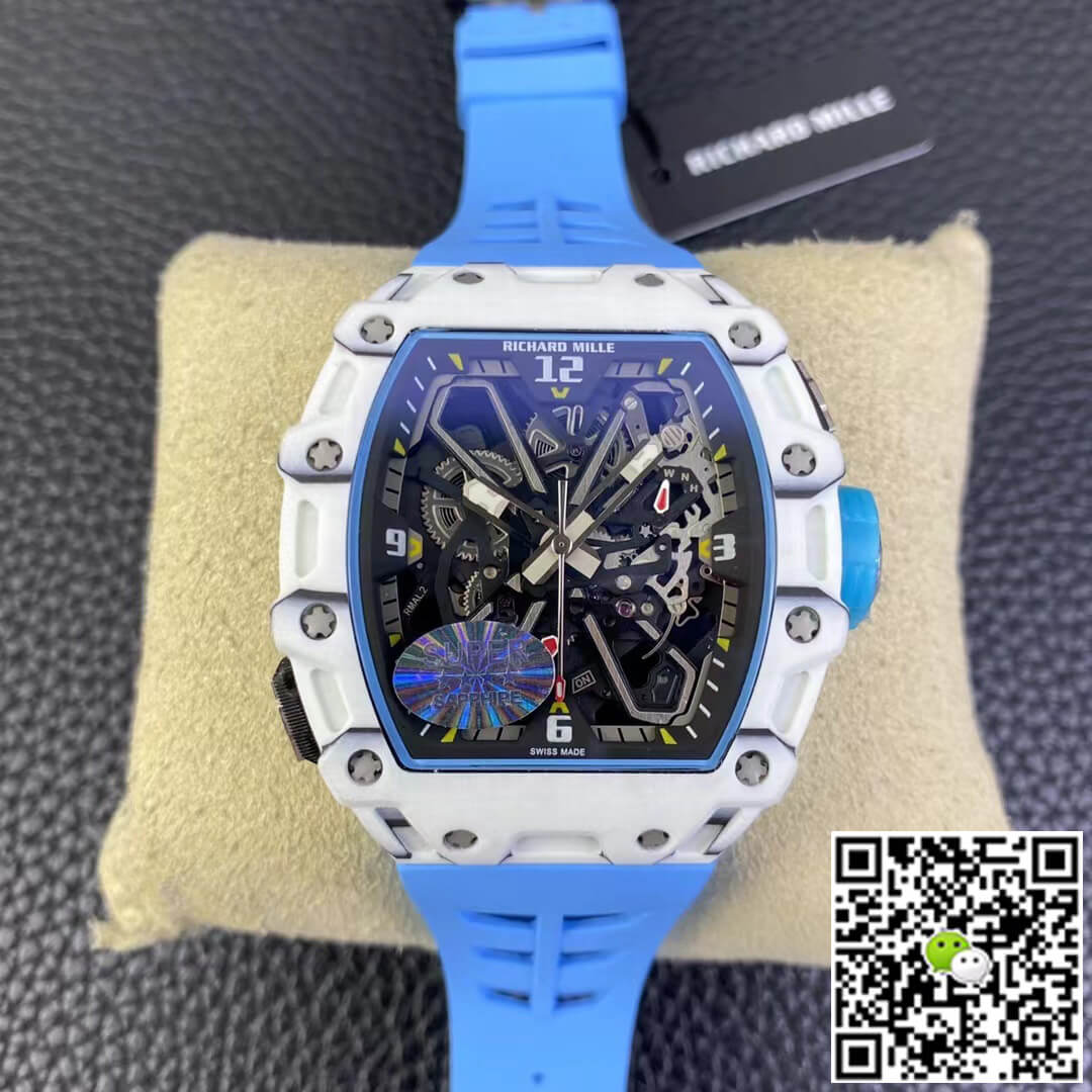 Richard Mille Replica RM35-03 1:1 Best Edition RM Factory White NTPT Carbon Fiber
