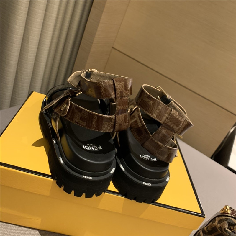 F**di Platform Sandals