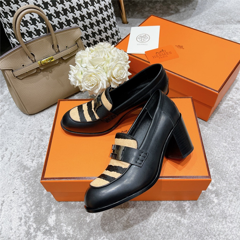 H**me5 dauphine mid heel mules