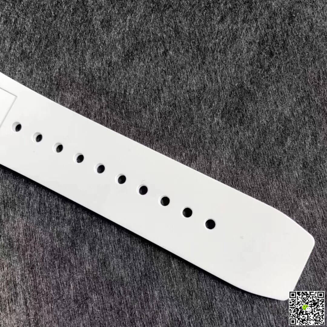 Replica Richard Mille RM035 Americas KV Factory 1:1 Best Edition White Strap