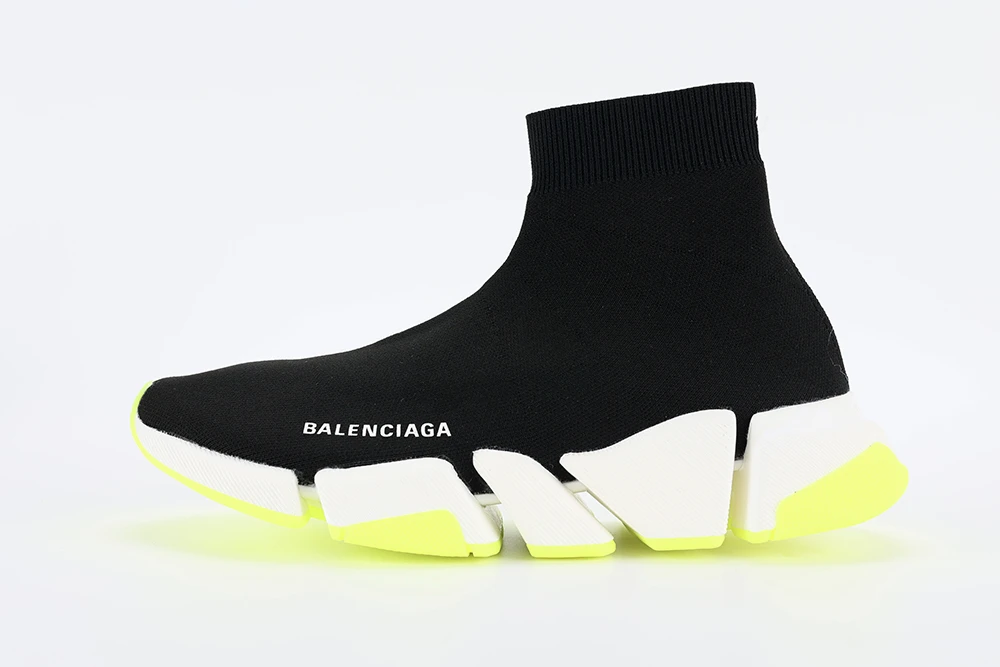 Ba1en*iaga Speed 2LT BLACK/WHITE/FLUORESCENT GEEN