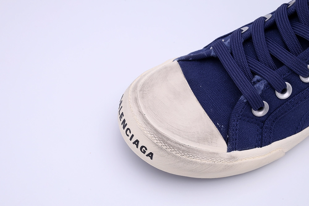 BEST QUALITY REPLICA Ba1en*iaga PARIS LOW SNEAKER IN BLUE HIGH