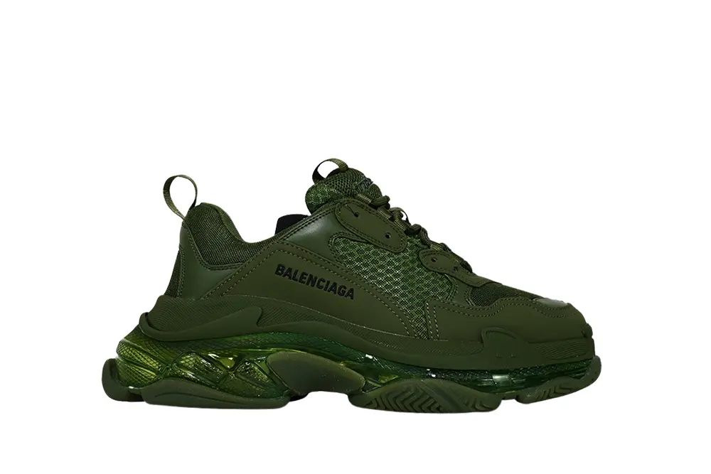 Ba1en*iaga TRIPLE S SNEKAER  Dark Green