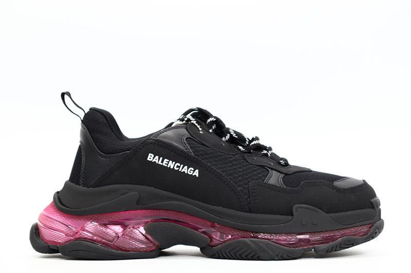 Ba1en*iaga Triple S   Black purple Replica