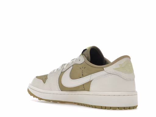 Jordan Reps 1 Retro Low Golf Travis Scott Neutral Olive