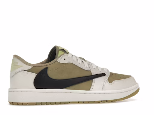 Jordan Reps 1 Retro Low Golf Travis Scott Neutral Olive