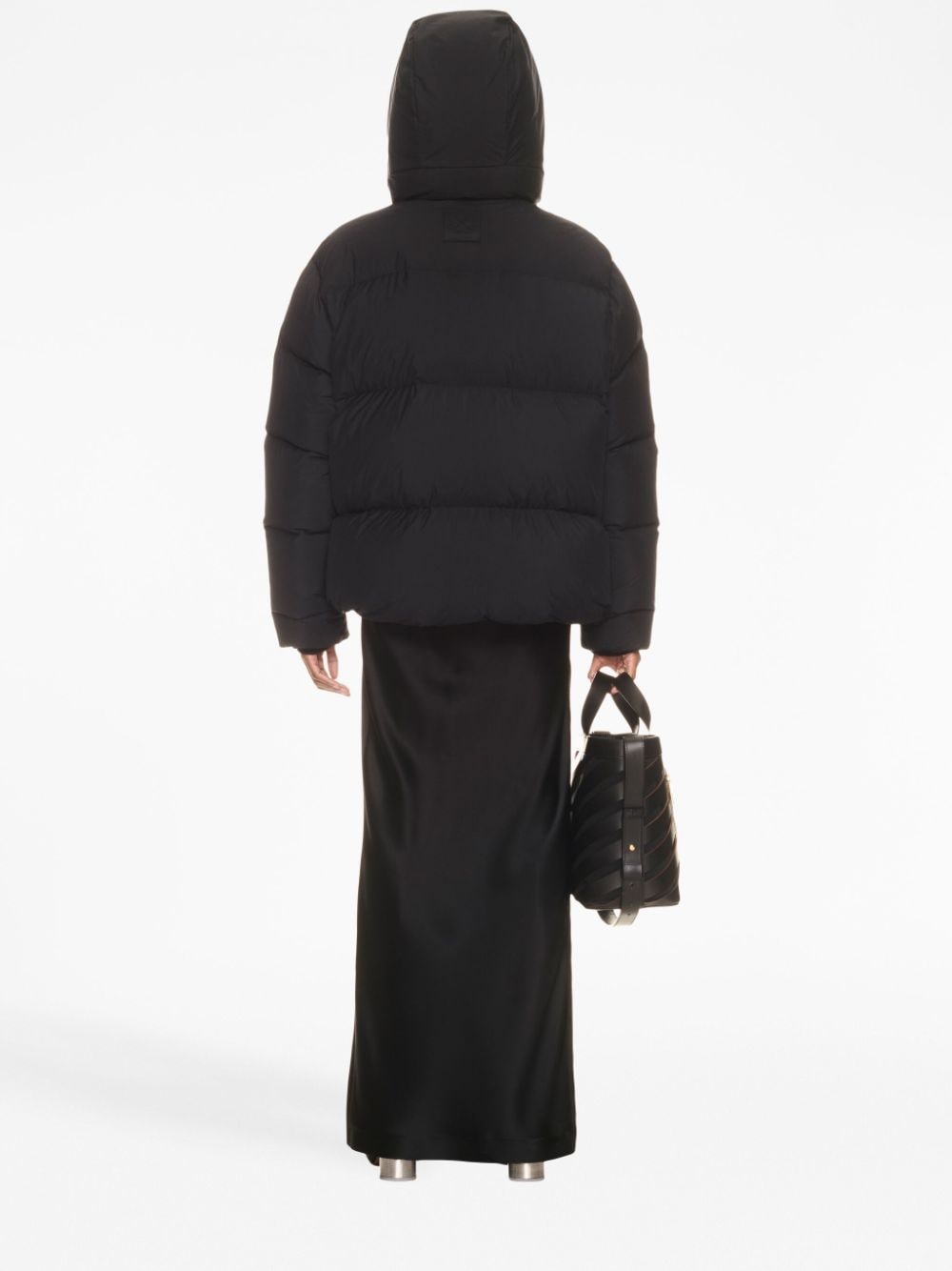Off White Replica hooded puffer jacket