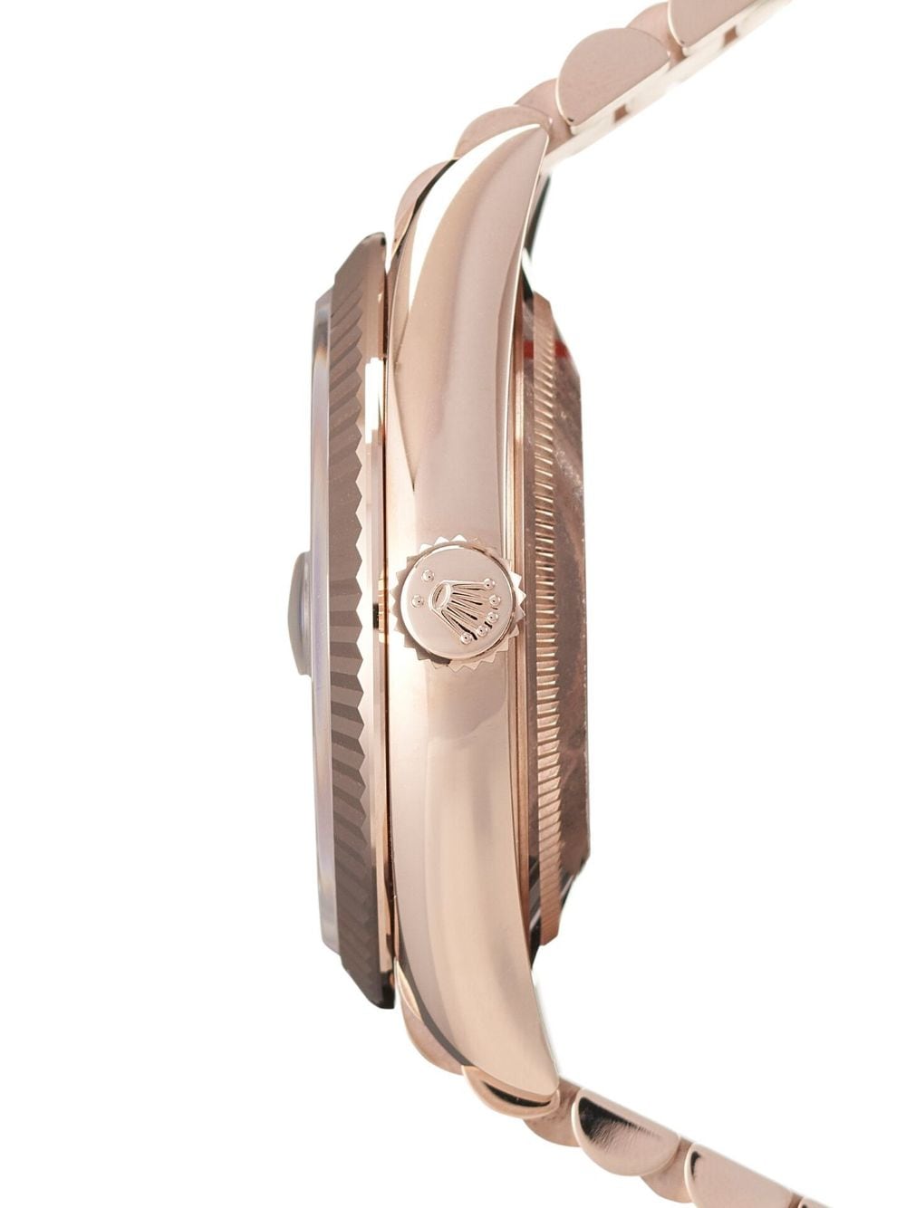 Replica R01ex Day-Date 36 Automatic 18kt Everose Gold D1am0nd Eisenkiesel Dial Ladies Watch M128235-0041