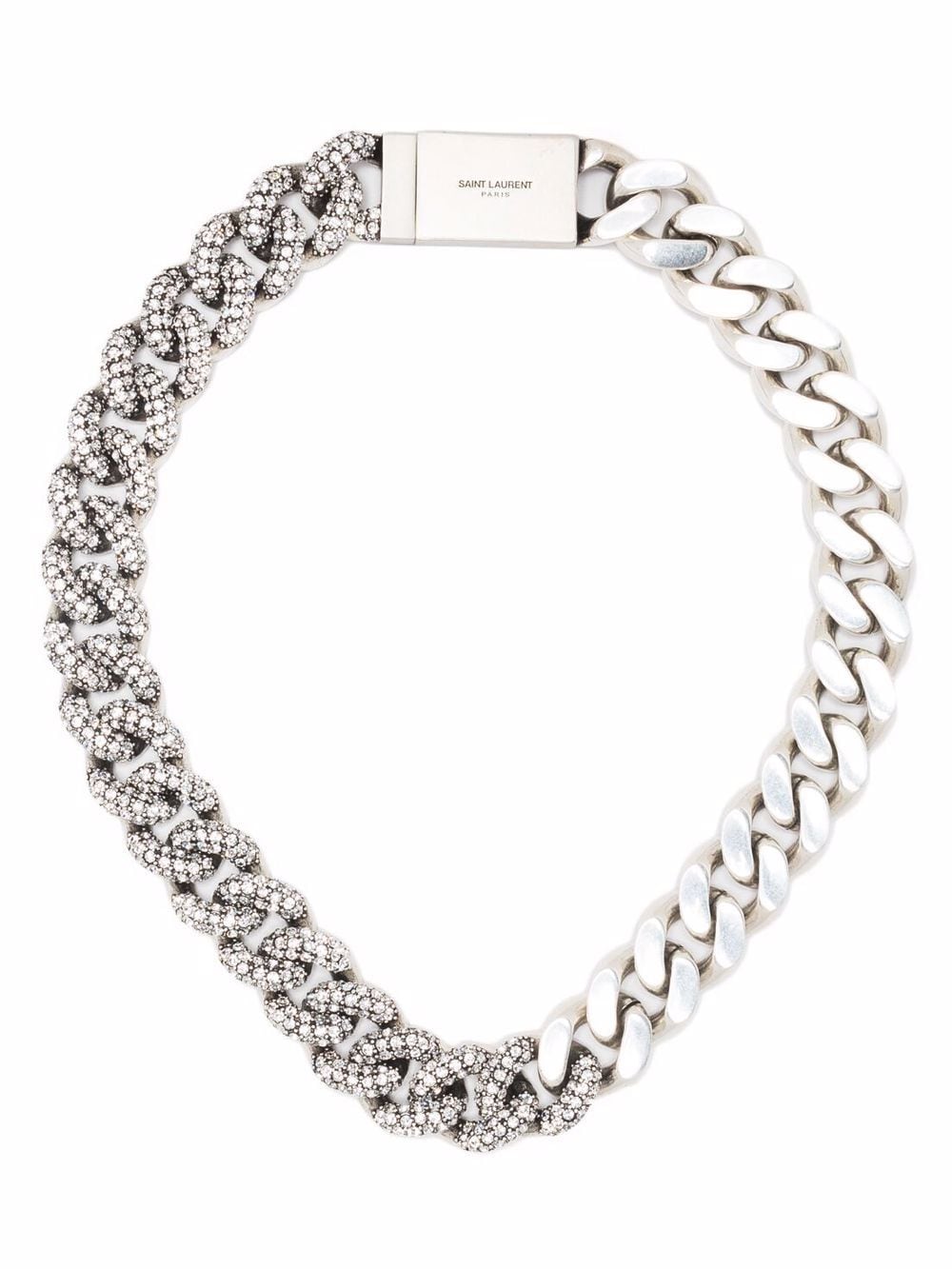 Y51 Replica Sa1nt Lau*nt curb-chain necklace