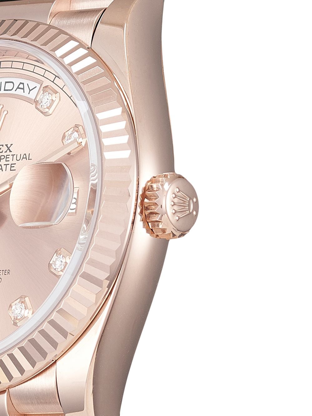 Replica R01ex DAY-DATE 36 Oyster, 36mm, eternal rose gold M128235-0009