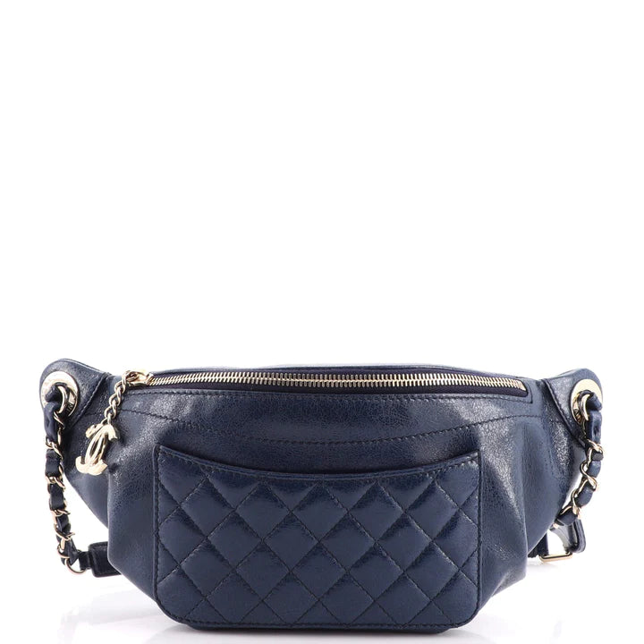 Bi Classic Waist Bag Quilted Lambskin