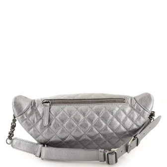 Banane Waist Bag Quilted Leather
