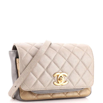 Private Affair Waist Bag Quilted Lambskin Small
