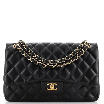 【Weekly Specials】Ch**el Classic Double Flap Bag Quilted Lambskin Jumbo