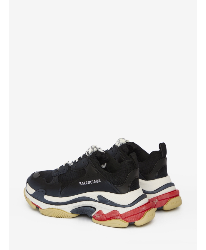 Ba1en*iaga Triple S Black White Red