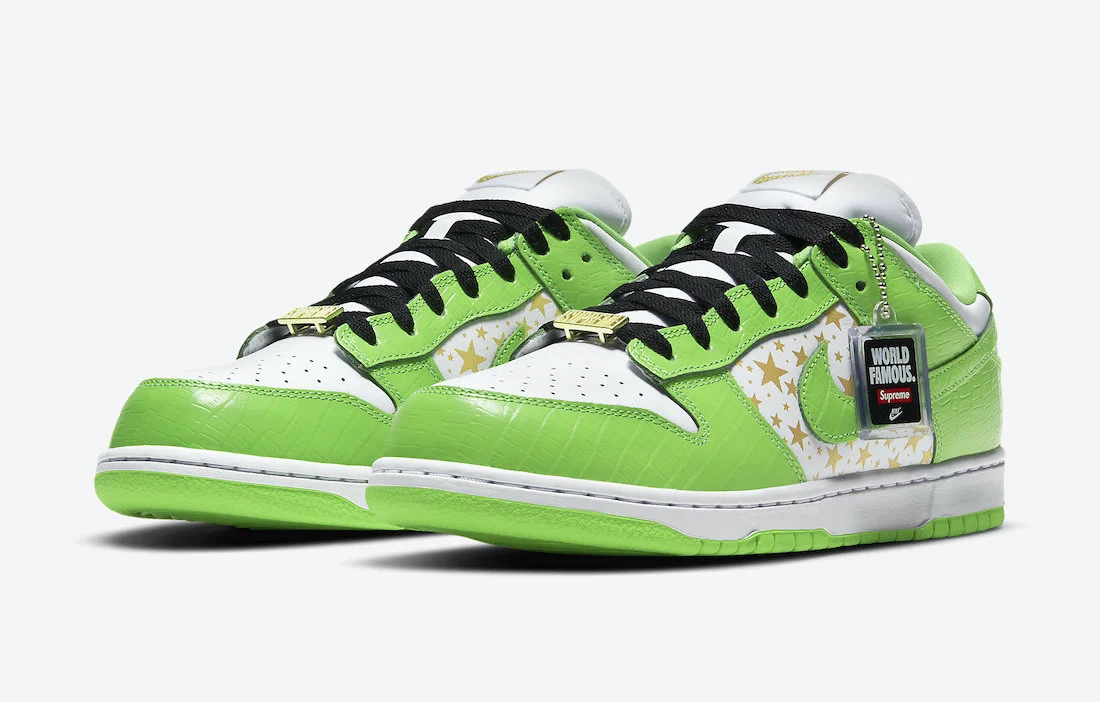 Nike SB Dunk Low Svp*me Stars Mean Green (2021)